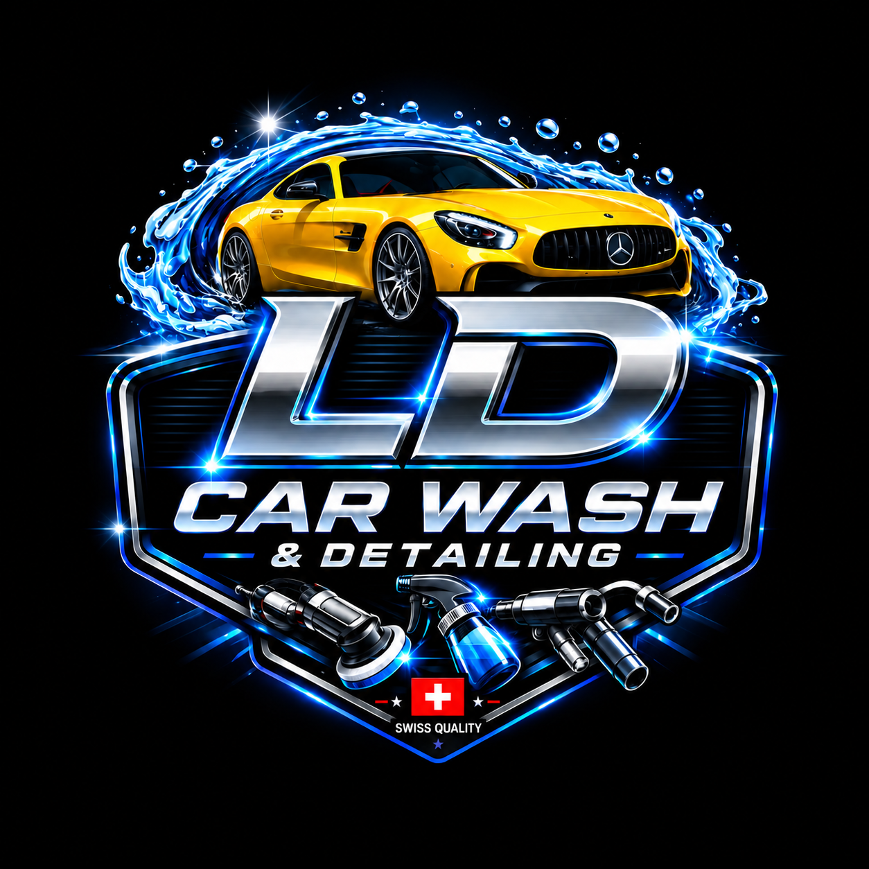 LD CAR WASH & Detailing logo